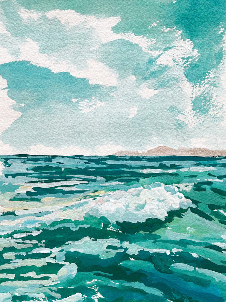 That Kind of Summer Day : Seascape Painting