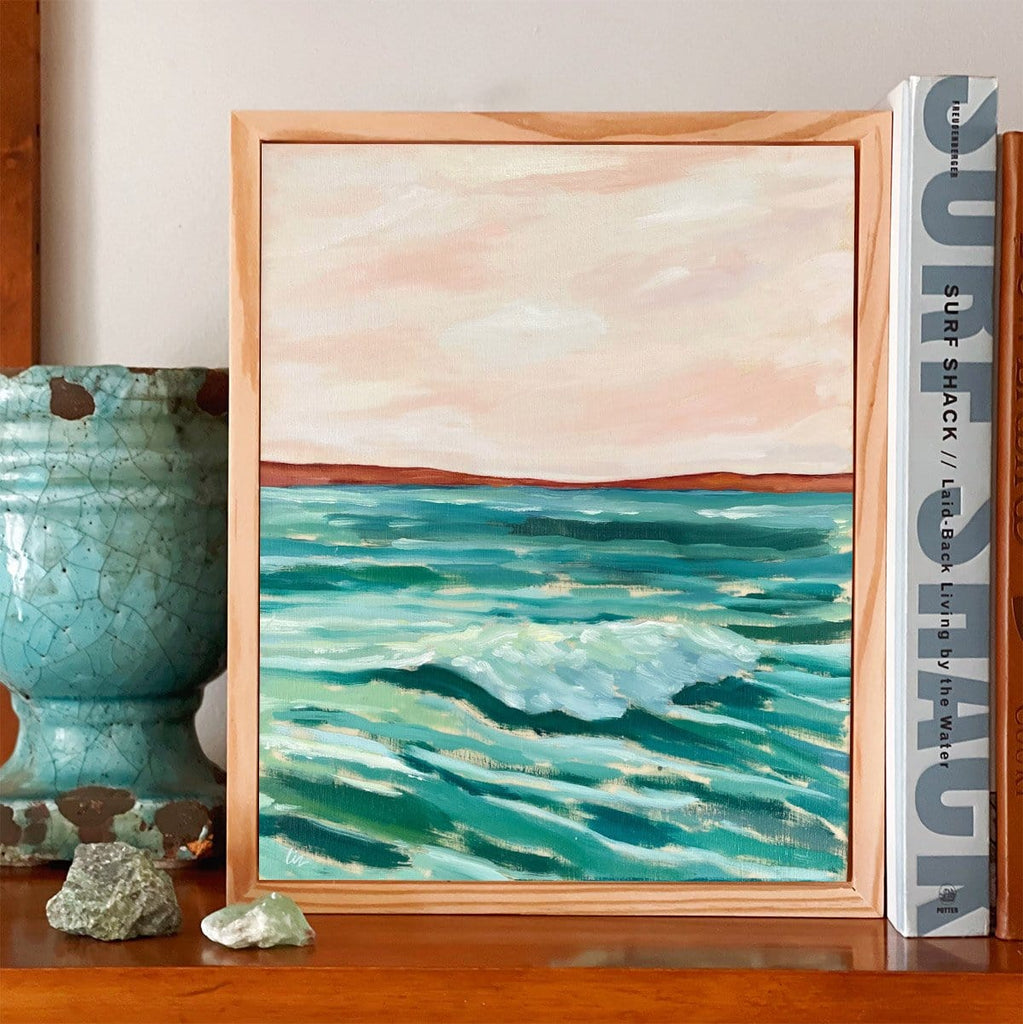 The Lonely Wave: Seascape Painting